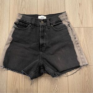BDG Black and Tan Jean Shorts
